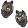 Miniatyrbillede 1 af 6: Akita, Akita Inu - hundestatuette, hængende buste, unik dekoration til en hundeelsker af Art-Dog