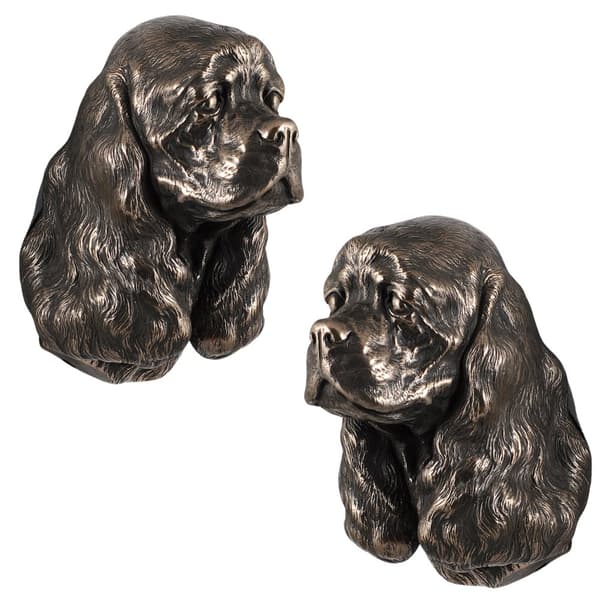 American Cocker Spaniel - koirapatsas, riippuva rintakuva, ainutlaatuinen koriste koiran ystävälle Art-Dogilta