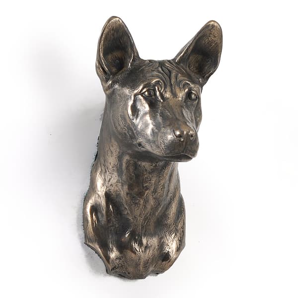 Basenji, Basenji, Kongo hund - hundstatyett, hängande byst, unik dekoration för en hundälskare av Art-Dog