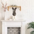 Miniatyrbild 8 av 8: Basenji, Basenji, Kongo hund - hundstatyett, hängande byst, unik dekoration för en hundälskare av Art-Dog