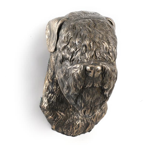 Russian Black Terrier - hundestatuette, hængende buste, unik dekoration til en hundeelsker af Art-Dog