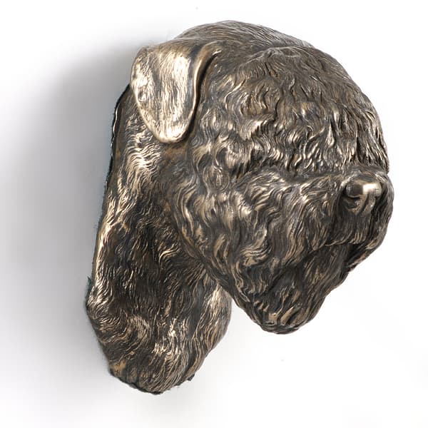 Russian Black Terrier - hundestatuette, hængende buste, unik dekoration til en hundeelsker af Art-Dog