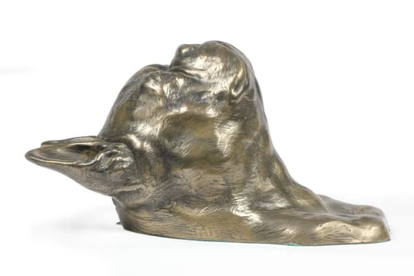 Boston Terrier, Boston Bull Terrier - hundestatuette, hængende buste, unik dekoration til en hundeelsker af Art-Dog