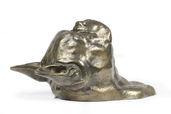 Boston Terrier, Boston Bull Terrier - hundestatuette, hængende buste, unik dekoration til en hundeelsker af Art-Dog