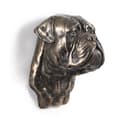 Miniatyrbild 6 av 8: Bullmastiff, Bulmastiff - hundstatyett, hängande byst, unik dekoration för en hundälskare av Art-Dog