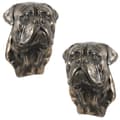 Miniatyrbild 1 av 8: Bullmastiff, Bulmastiff - hundstatyett, hängande byst, unik dekoration för en hundälskare av Art-Dog