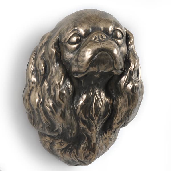 Cavalier King Charles Spaniel - hundestatuette, hængende buste, unik dekoration til en hundeelsker af Art-Dog