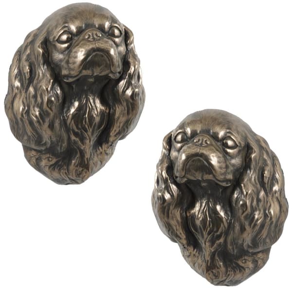Cavalier King Charles Spaniel - hundestatuette, hængende buste, unik dekoration til en hundeelsker af Art-Dog