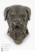 Pikkukuva 6 / 7: Bordeaux Dog, Dogue de Bordeaux, Ranskanmastiffi - koirapatsas, riippuva rintakuva, Art-Dogin ainutlaatuinen koristelu koiran ystävälle