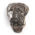 Pikkukuva 2 / 8: Bordeaux Dog, Dogue de Bordeaux, Ranskanmastiffi I - koirapatsas, riippuva rintakuva, Art-Dogin ainutlaatuinen koristelu koiran ystävälle