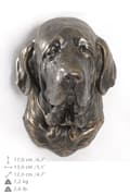 Miniatyrbild 5 av 6: Fila Brasileiro, brasiliansk mastiff - hundstatyett, hängande byst, unik dekoration för en hundälskare av Art-Dog