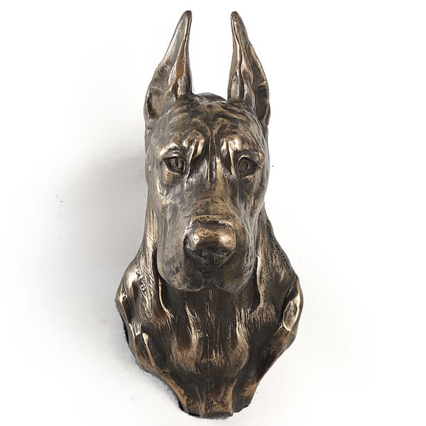 Great Dane I - hundestatuette, hængende buste, unik dekoration til en hundeelsker af Art-Dog