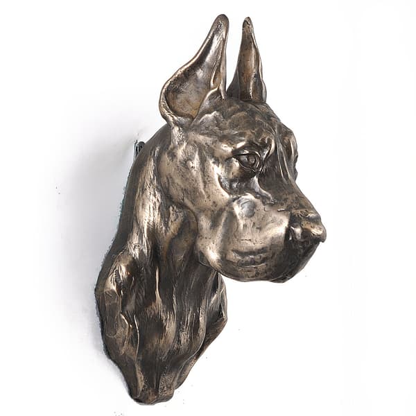 Great Dane I - hundestatuette, hængende buste, unik dekoration til en hundeelsker af Art-Dog