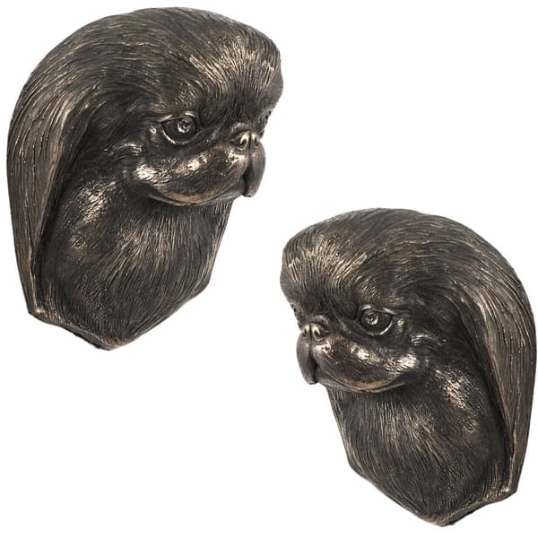 Japanese Chin, Japanese Spaniel - hundstatyett, hängande byst, unik dekoration för en hundälskare av Art-Dog