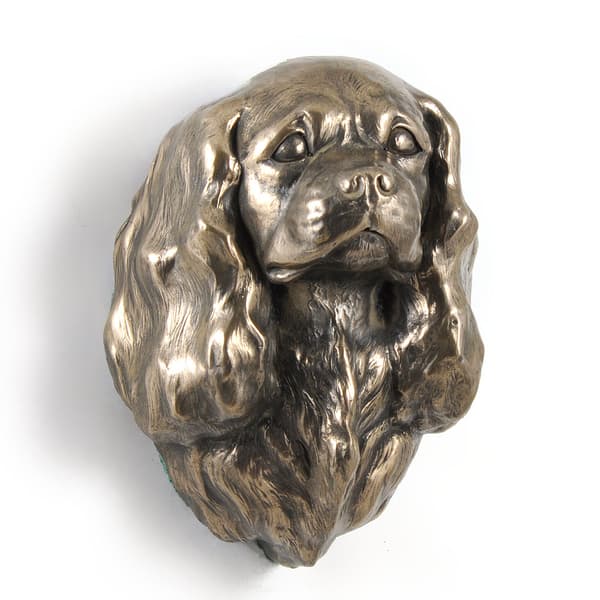 Cavalier King Charles Spaniel I - hundestatuette, hængende buste, unik dekoration til en hundeelsker af Art-Dog