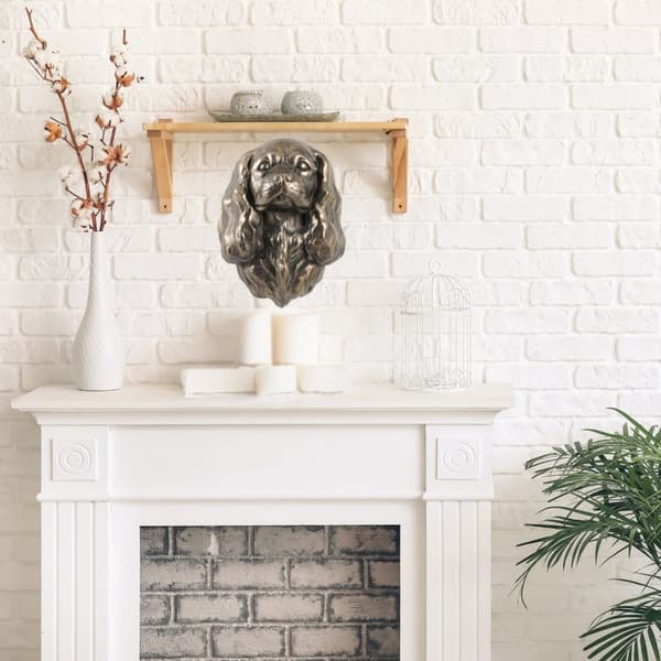 Cavalier King Charles Spaniel I - hundestatuette, hængende buste, unik dekoration til en hundeelsker af Art-Dog