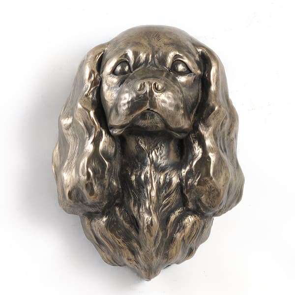 Cavalier King Charles Spaniel I - hundestatuette, hængende buste, unik dekoration til en hundeelsker af Art-Dog