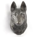 Miniatyrbild 3 av 7: Malinois Belgian Shepherd - hundstatyett, hängande byst, unik dekoration för en hundälskare av Art-Dog