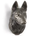 Miniatyrbild 4 av 7: Malinois Belgian Shepherd - hundstatyett, hängande byst, unik dekoration för en hundälskare av Art-Dog