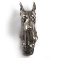 Miniatyrbild 2 av 5: Dvärgpinscher - hundstatyett, hängande byst, unik dekoration för en hundälskare av Art-Dog
