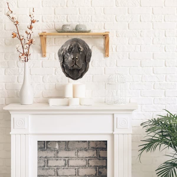 Newfoundland, Newfoundland, Wodołaz - hundstatyett, hängande byst, unik dekoration för en hundälskare av Art-Dog