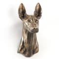 Miniatyrbild 4 av 8: Faraos hund, maltesisk vinthund - hundstatyett, hängande byst, unik dekoration för en hundälskare av Art-Dog