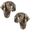 Miniatyrbild 1 av 6: Pointer I - hundstatyett, hängande byst, unik dekoration för en hundälskare av Art-Dog