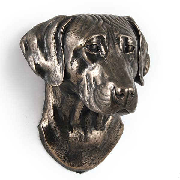 Rhodesian Ridgeback, afrikansk løvehund - hundestatuette, hængende buste, unik dekoration til en hundeelsker af Art-Dog