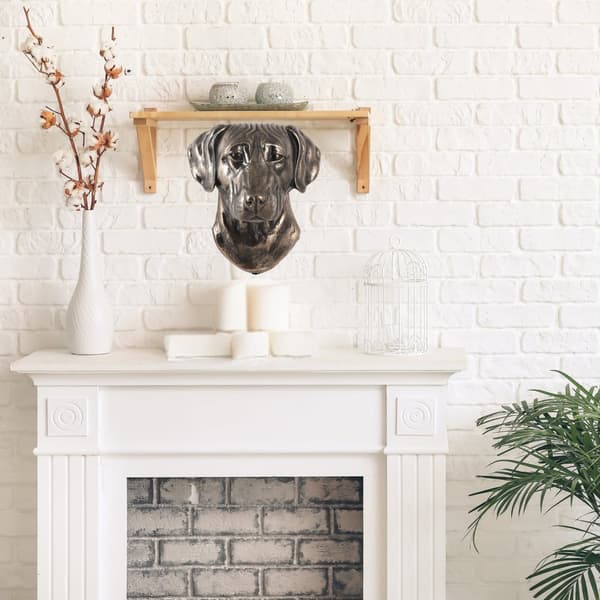 Rhodesian Ridgeback, afrikansk løvehund - hundestatuette, hængende buste, unik dekoration til en hundeelsker af Art-Dog