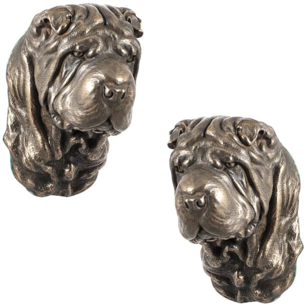 Shar Pei - koirapatsas, riippuva rintakuva, ainutlaatuinen koriste koiran rakastajalle Art-Dogilta
