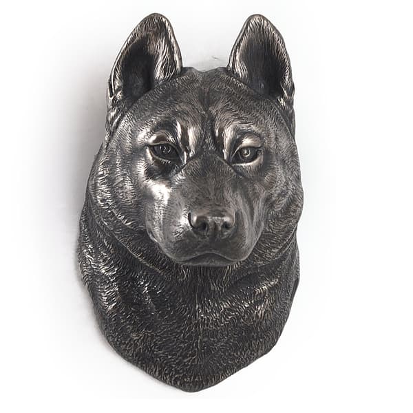 Siberian Husky, Siberian Husky - hundestatuette, hængende buste, unik dekoration til en hundeelsker af Art-Dog