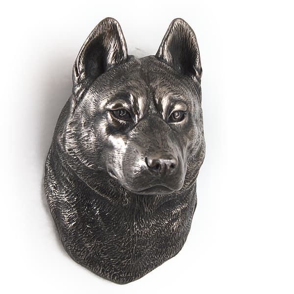 Siberian Husky, Siberian Husky - hundestatuette, hængende buste, unik dekoration til en hundeelsker af Art-Dog
