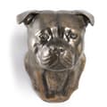 Miniatyrbild 3 av 7: American Staffordshire terrier, Amstaff, Amstaf I - hundstatyett, hängande byst, unik dekoration för en hundälskare av Art-Dog