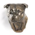 Miniatyrbild 2 av 7: American Staffordshire terrier, Amstaff, Amstaf I - hundstatyett, hängande byst, unik dekoration för en hundälskare av Art-Dog