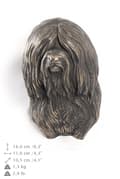 Miniatyrbild 7 av 8: Tibetansk terrier, tibetansk terrier - hundstatyett, hängande byst, unik dekoration för en hundälskare av Art-Dog