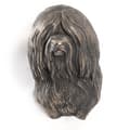 Miniatyrbild 2 av 8: Tibetansk terrier, tibetansk terrier - hundstatyett, hängande byst, unik dekoration för en hundälskare av Art-Dog