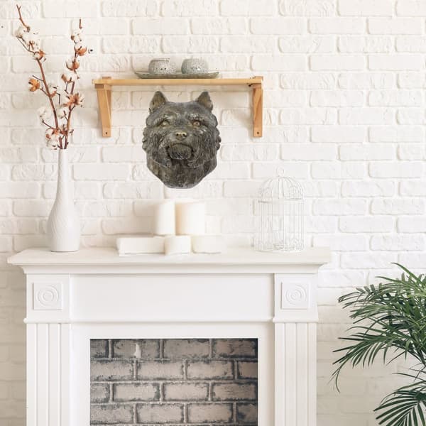Norwich Terrier - hundestatuette, hængende buste, unik dekoration til en hundeelsker af Art-Dog