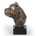 Miniatyrbillede 4 af 6: Cane Corso Italiano - hundestatuette, buste på stenbund, skulptur, trofæ til hundeudstilling af Art-Dog