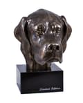 Miniatyrbild 2 av 5: Pointer - hundstatyett, byst på stenfot, skulptur, trofé för hundutställning av Art-Dog