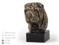 Miniatyrbild 8 av 9: Shar Pei - hundstatyett, byst på stenfot, skulptur, trofé för en hundutställning av Art-Dog