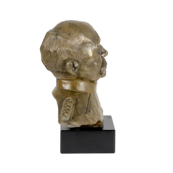 Otto von Bismarck - buste på marmor, statuette af en berømt person, dekoration til kontor, skole og hotel af Art-Dog