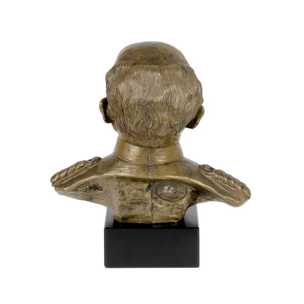 Otto von Bismarck - buste på marmor, statuette af en berømt person, dekoration til kontor, skole og hotel af Art-Dog