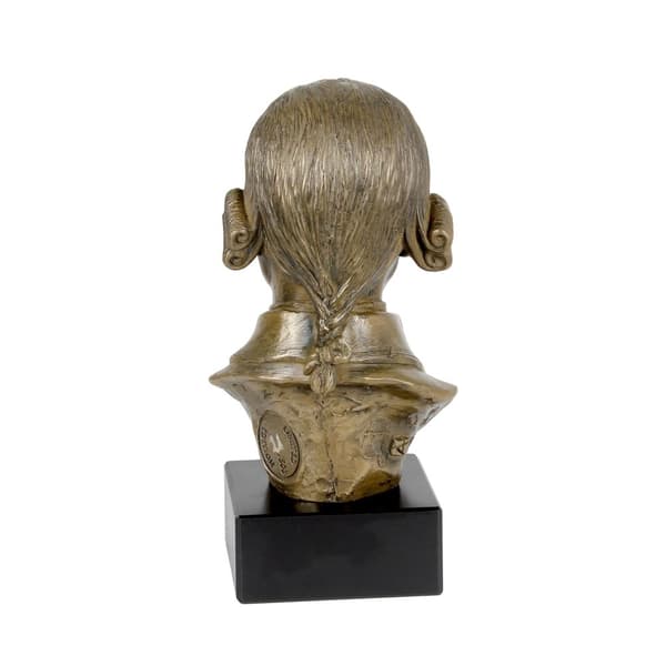 Wolfgang Amadeus Mozart - buste på marmor, statuette af en berømt person, dekoration til kontor, skole og hotel af Art-Dog