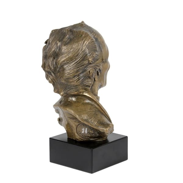 Johann Wolfgang von Goethe - rintakuva marmorilla, kuuluisan henkilön patsas, Art-Dogin koristelu toimistoon, kouluun ja hotelliin