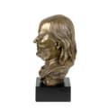 Miniatyrbild 8 av 9: Benjamin Franklin - byst på marmor, statyett av en känd person, dekoration för kontoret, skolan och hotellet av Art-Dog