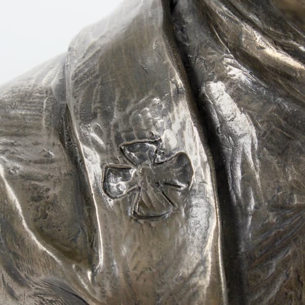 Johannes Paul II den Ældre - buste på marmor, statuette af en berømt person, dekoration til kontor, skole og hotel af Art-Dog