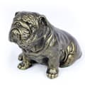 Miniatyrbild 2 av 6: Engelsk bulldog, Bulldog I - hundstatyett, sittande hund på skrivbordet, dekoration för en hundälskares vardagsrum av Art-Dog