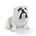 Miniatyrbild 4 av 11: Engelsk bulldog, Bulldog II - hundstatyett, sittande hund på skrivbordet, dekoration för en hundälskares vardagsrum av Art-Dog