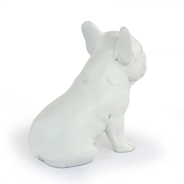 French Bulldog II - hundestatuette, siddende hund på skrivebordet, dekoration til stuen til en hundeelsker af Art-Dog