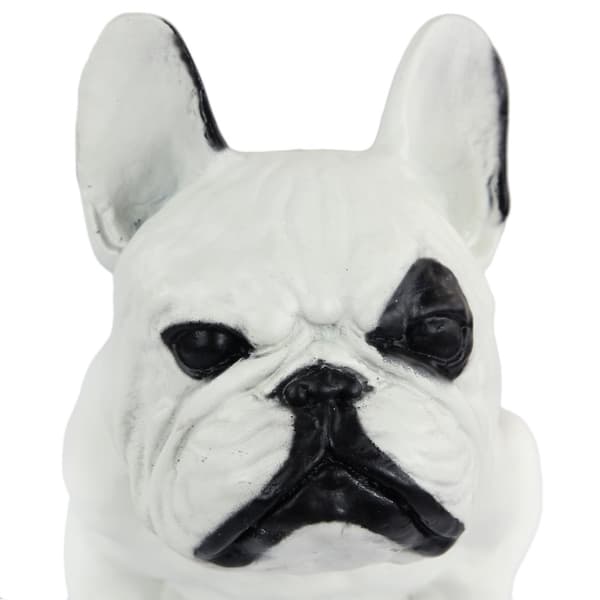 French Bulldog II - hundestatuette, siddende hund på skrivebordet, dekoration til stuen til en hundeelsker af Art-Dog